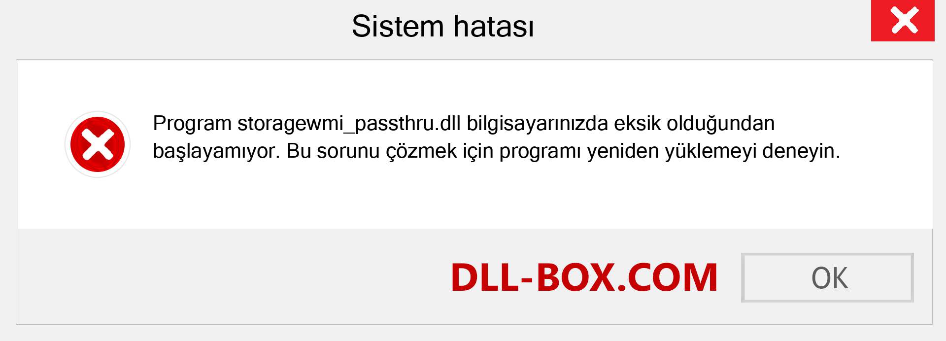 storagewmi_passthru.dll dosyası eksik mi? Windows 7, 8, 10 için İndirin - Windows'ta storagewmi_passthru dll Eksik Hatasını Düzeltin, fotoğraflar, resimler